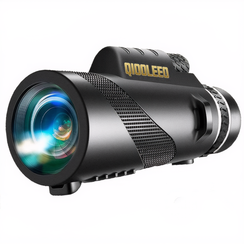 80×100 Monocular Telescope High Powered Monocular for Adults Monocular for Smartphone Adapter Monocular Telescope Hunting Wildlife Bird Watching Travel Camping Hiking Green