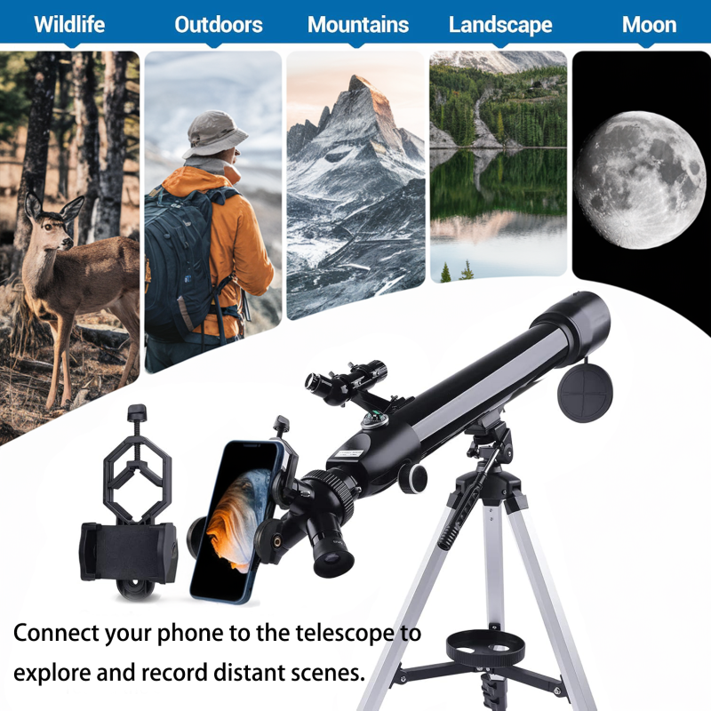 81tjvzW+d1L._AC_SL1500_ Telescope for Adults High Powered, 70mm Aperture 700mm Refractor Telescope for Kids & Beginners