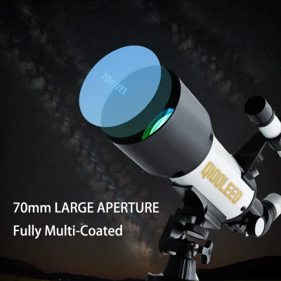 F50070mm astronomical  telescope Mount Fully Multi-Coated Optics  refracting Portable Telescope for Kids & Adults