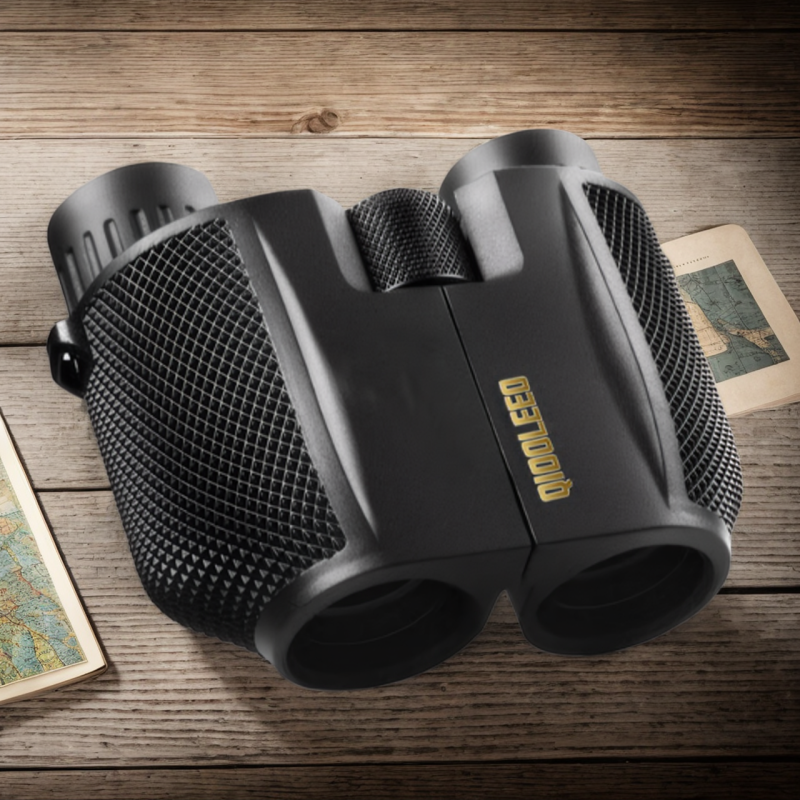 10×25 Binoculars for Adults and Kids Large View Compact Binoculars Easy Focus Small Binoculars for Bird Watching Outdoor Travel