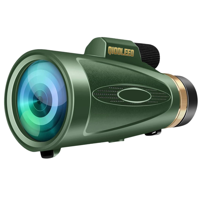 80X100 HD Monocular Telescope, High Powered BAK-4 Prism Compact Monoculars for Adults, Larger Vision Monocular for Bird Watching Hunting Hiking Camping Travelling
